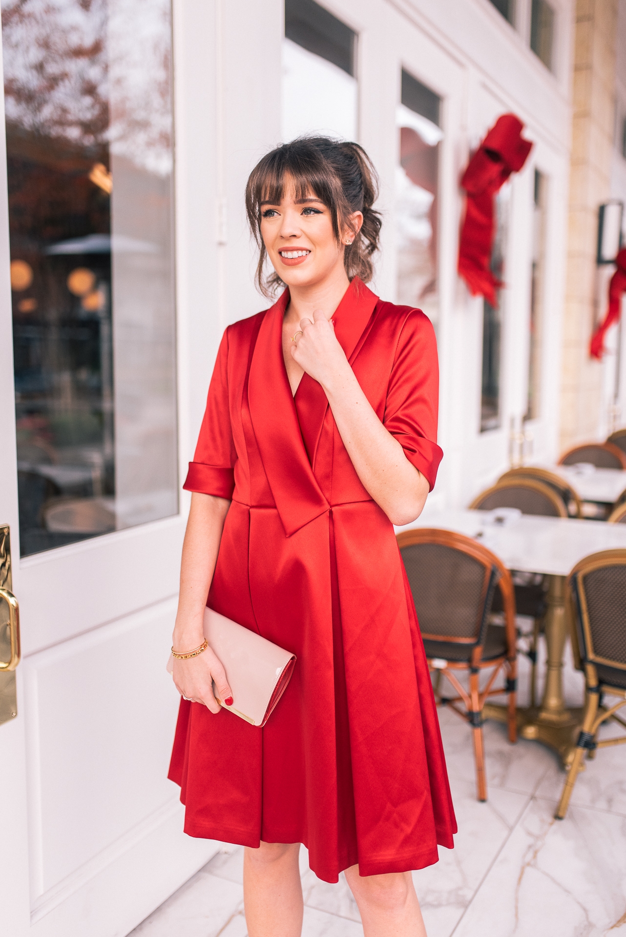 The Most Stunning Christmas Eve Red Dress Tayler Malott