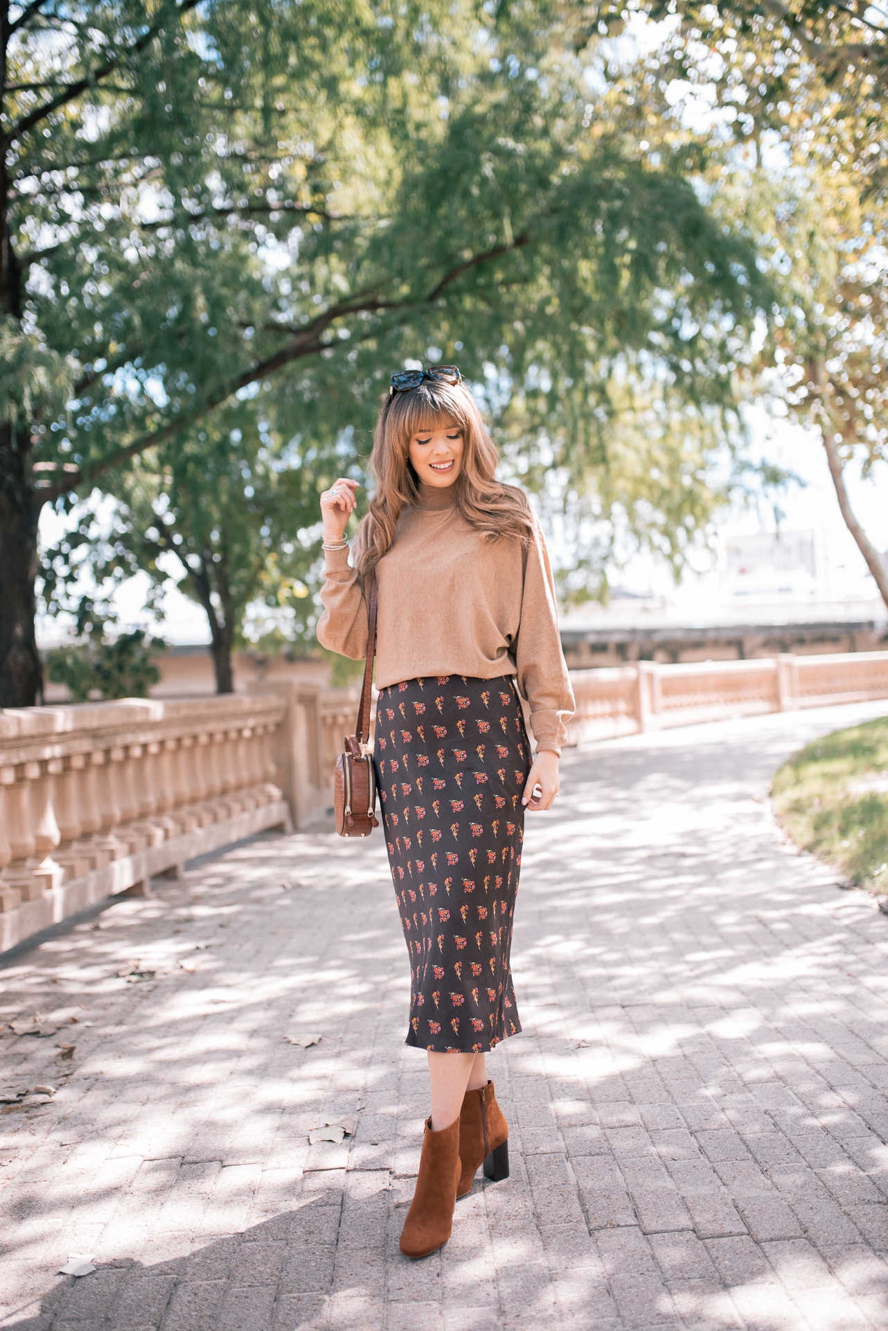 Fall skirts outlet brown